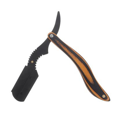 minkissy Professional Manual Shaver Single Blade Razor for Men Barber Razor Men Stainless Steel Shaver