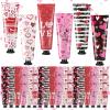 72 Pcs Valentine's Day Hand Cream Gift Bulk Valentine Gift Basket Stuffers Love Heart Moisturizing Galentine's Hand Lotion Bulk Small Dry Cracked Care Cream for Women Friends Seniors Clients, 30 ml view 1