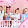 72 Pcs Valentine's Day Hand Cream Gift Bulk Valentine Gift Basket Stuffers Love Heart Moisturizing Galentine's Hand Lotion Bulk Small Dry Cracked Care Cream for Women Friends Seniors Clients, 30 ml view 4