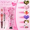 36 Pcs Valentine's Day Hand Cream Gift Bulk Valentine Gift Basket Stuffers Love Heart Moisturizing Galentine's Hand Lotion Bulk Small Dry Cracked Care Cream for Women Friends Seniors Clients, 30 ml view 2