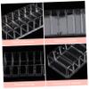 Baluue 1pc Acrylic Lipstick Organizer Rack Cosmetic Storage Box for Makeup Display for Vanity and view 4