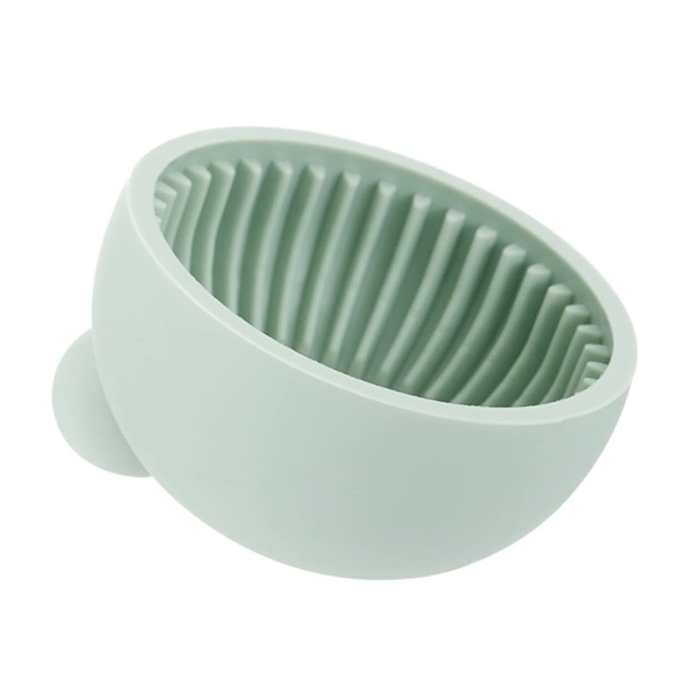 Baluue Silicone Makeup Brush Cleaning Pad Practical Rinsing Tool for Efficient Makeup Brush Care Durable Handheld Design for Home and Salon Use Random Color