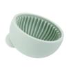 Baluue Silicone Makeup Brush Cleaning Pad Practical Rinsing Tool for Efficient Makeup Brush Care Durable Handheld Design for Home and Salon Use Random Color view 1