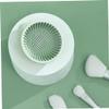 Baluue Silicone Makeup Brush Cleaning Pad Practical Rinsing Tool for Efficient Makeup Brush Care Durable Handheld Design for Home and Salon Use Random Color view 3