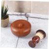 MERRYHAPY Facial Clean Tool Shaving Brush and Bowl Men Shaving Bowl Beard Modelling Brush Hair view 4