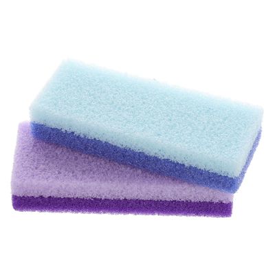 Gogogmee 2pcs Athlete Foot Treatment Foot Scrub for Bathroom Pumice Stone Callus Remover Random Color