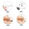 Baluue Eyelash Extension Tweezers Tool Kit Mirror for False Lashes Girl Eyelash Auxiliary Tool view 2