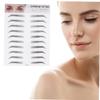 Baluue 2pcs Brow Stickers Eyebrow Transfer Stencils Black Eyebrow Tool Easy to Apply for Sparse Brows view 1