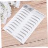 Baluue 2pcs Brow Stickers Eyebrow Transfer Stencils Black Eyebrow Tool Easy to Apply for Sparse Brows view 2