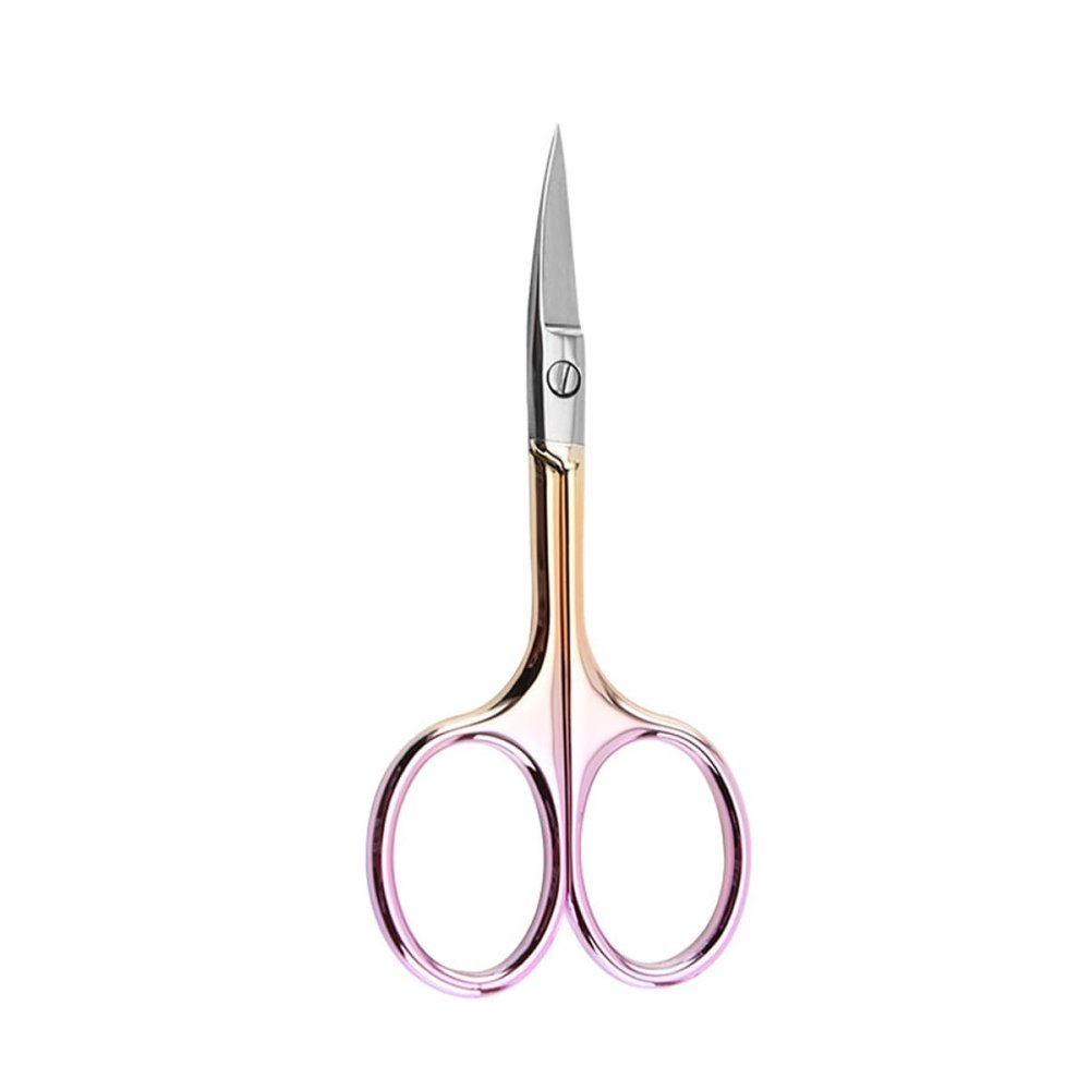 MERRYHAPY 4pcs Beard Scissors Mustache Scissors Stainless Steel Hair Tools for Men Random Color