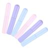 Baluue 6pcs Lip Brush Portable Lip Makeup Applicators for Precise Color Application for Liquid Cosmetics Includes Colors view 1