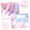 Baluue 6pcs Lip Brush Portable Lip Makeup Applicators for Precise Color Application for Liquid Cosmetics Includes Colors view 4