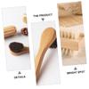 BCOATH 4pcs Wooden Pig Bristles Nail Cleaning Brush Set Dual-Sided Handwashing Tool for Effective Finger and Nail Hygiene view 4