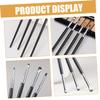 Beatifufu 4pcs Fine Precision Eyeliner Brush Eye Makeup Compact Easy Use Applicators for Delicate Application and Blending Suitable for Beginners and Professionals view 4