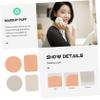 Baluue 20pcs Dual Makeup Sponge for Foundation Blusher Powder Application Versatile Wet Dry Facial Sponges Soft Skin-friendly Random Styles view 3