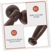 Beavorty Facial Roller Massage Tool Dual Manual Roller for Face Body and Eye Relaxation for Neck Arms Legs and Back Loved view 4