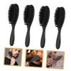Beatifufu 8pcs Men's Beard Brush Stiff Bristle Grooming Tool for Hair Cutting Neck Duster Cleaning Brush for Barbershop Use Gentle Hair Sweep for Smooth Styling view 3