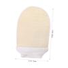 MERRYHAPY 2pcs Loofah Exfoliating Gloves Scrubber for Feet Dead Skin Remover Shower Exfoliator view 4