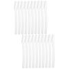 Baluue 20pcs Men Grooming Kit Eyebrow Razor Portable Facial Razor for Face Eyebrow view 1