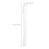 Baluue 10pcs Eyebrow Razor Women Brow Shaver Tool for Hair Removal Portable Material view 2