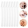 Baluue 10pcs Eyebrow Razor Women Brow Shaver Tool for Hair Removal Portable Material view 4