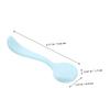 Baluue 4-Piece Silicone Face Scrubber Set Gentle Facial Exfoliator for Makeup Removal Cleansing Brush for Blackheads Blue Pink Travel-Friendly Skincare Tool view 4