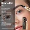 HANMU Eyebrow Growth Serum,For Rapid Enhancing Brow Growth Faster,Fuller,Thicker,Non Irritating Eye Brow Serum Enhancer 4ml view 4