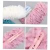 Baluue 3pcs Mesh Shower Brush Long Handle Bath Brush for Body Cleaning and Massaging view 3