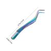 Baluue 2pcs Professional Eyelash Applicator Tools Precision Tweezers for Eyebrow and Lashes Lash Extension Tweezers view 2