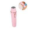 WOONEKY USB Rechargeable Women Electric Body Hair Removal Device Painless Eyebrow Trimmer Nose Hair Clipper and Shaver and Portable for Go Grooming view 3