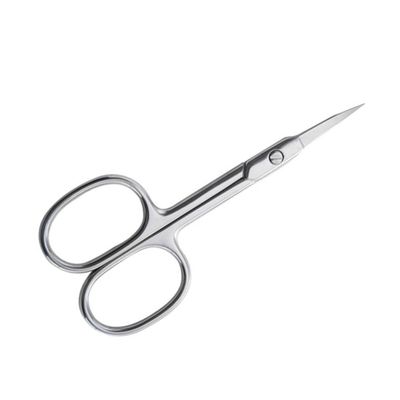 SOESFOUFU Stainless Scissors for Eyebrow and Eyelash Grooming Rounded Tip Design for Safe Trimming Multi-purpose Beauty Tool for Men and Women