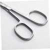 SOESFOUFU Stainless Scissors for Eyebrow and Eyelash Grooming Rounded Tip Design for Safe Trimming Multi-purpose Beauty Tool for Men and Women view 2