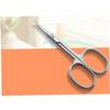 SOESFOUFU Stainless Scissors for Eyebrow and Eyelash Grooming Rounded Tip Design for Safe Trimming Multi-purpose Beauty Tool for Men and Women view 3