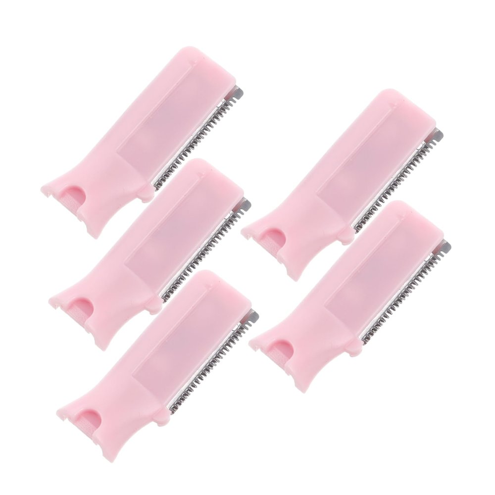 OSOLADY 5pcs Eyebrow Replacement Blades for Facial Hair Trimmers Compatibility for Precise Eyebrow Shaping and Trimming and Easy to Clean
