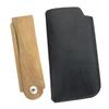Baluue Natural Wood Hair Comb Multi-functional Mustache Comb for Beard Grooming Folding Pocket for Men Salon Home view 1
