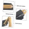 Baluue Natural Wood Hair Comb Multi-functional Mustache Comb for Beard Grooming Folding Pocket for Men Salon Home view 4