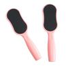 SOESFOUFU 2pcs Double-Sided Foot File Ergonomic Pedicure Rasp for Callus Removal and Foot Care for Smooth Skin Pink Color for Home Professional Use view 1