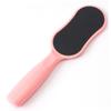 SOESFOUFU 2pcs Double-Sided Foot File Ergonomic Pedicure Rasp for Callus Removal and Foot Care for Smooth Skin Pink Color for Home Professional Use view 4