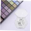 Baluue 8pcs Hexagon Eye Shadow Pans for Makeup Empty Pans for Blush Case Lip Balm Sturdy Portable for Women view 4