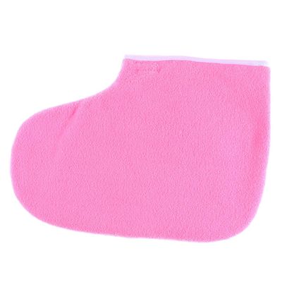 SOESFOUFU Wax Bath Hand Treatment Mitts Insulated Cotton Mittens Set for Spa Home Use Moisture Absorption Therapy for Hands Feet Pink