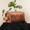 asrincodesigns Personalized Leather Mens Toiletry Bag, Custom Groomsmen Dopp Kit, Best Man Proposal Ideas, Groomsman Bachelorette Party Favors, Custom Gift view 2