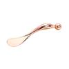 SOESFOUFU Zinc Alloy Eye Cream Spoon for Eye Fatigue Relief Reusable Beauty Tool for Massage and Blood Circulation Eco-friendly Rose Gold Design for Skincare Routine view 1