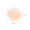 3 Sets Empty Makeup Powder Case with Puff Portable Airtight Orange view 2