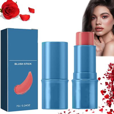 Bronzer/Contour & Blush Stick Makeup Combo, Contour Stick Set, Dual-Ended Cream Blush & Bronzer Sticks, 3 in 1 Cream Contour and Blush Stick Set, Blush Highlighter (Blush Stick)