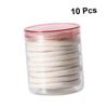 SOESFOUFU 10pcs Facial Cleaning Pads Makeup Remover Natural Loofah Washable Sponges Gentle Exfoliating Face Wash for Travel and Daily Use view 4