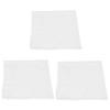 AOKWAWALIY 3sets Cotton Washing Towel Bandana Handkerchief Face Wipes for Face Washing Cloth Face Wipes Towels Facial Towels Cotton Handkerchief White 6pcs*3 view 1