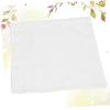 AOKWAWALIY 3sets Cotton Washing Towel Bandana Handkerchief Face Wipes for Face Washing Cloth Face Wipes Towels Facial Towels Cotton Handkerchief White 6pcs*3 view 4