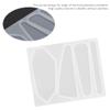 2Pcs Silicone Resin, Barrette 2Pcs Barrette Silicone DIY Hair Stick Making Geometric Pin Tools (Type 2) view 2