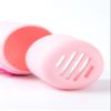 Barbie Womens Makeup Sponge Set of 2 | Beauty Sponges with Storage Cases in Pink | Beauty Face Blenders with Makeup Boxes view 3