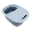 ANGGREK Foot Soaking Bucket, Foldable Massage Acupoint Foot Soak Tub for Dormitory (Blue) view 2